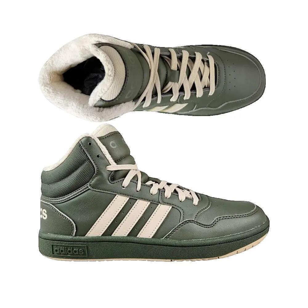 Scarpe adidas Hoops Mid 3.0 Verdi 3/3