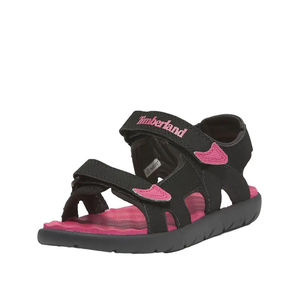 Timberland Perkins Row 2 Strap Sandals Black/Pink 9/9