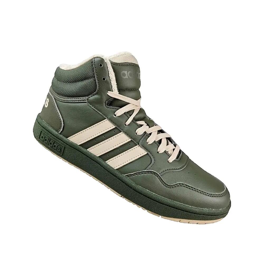Scarpe adidas Hoops Mid 3.0 Verdi 2/3
