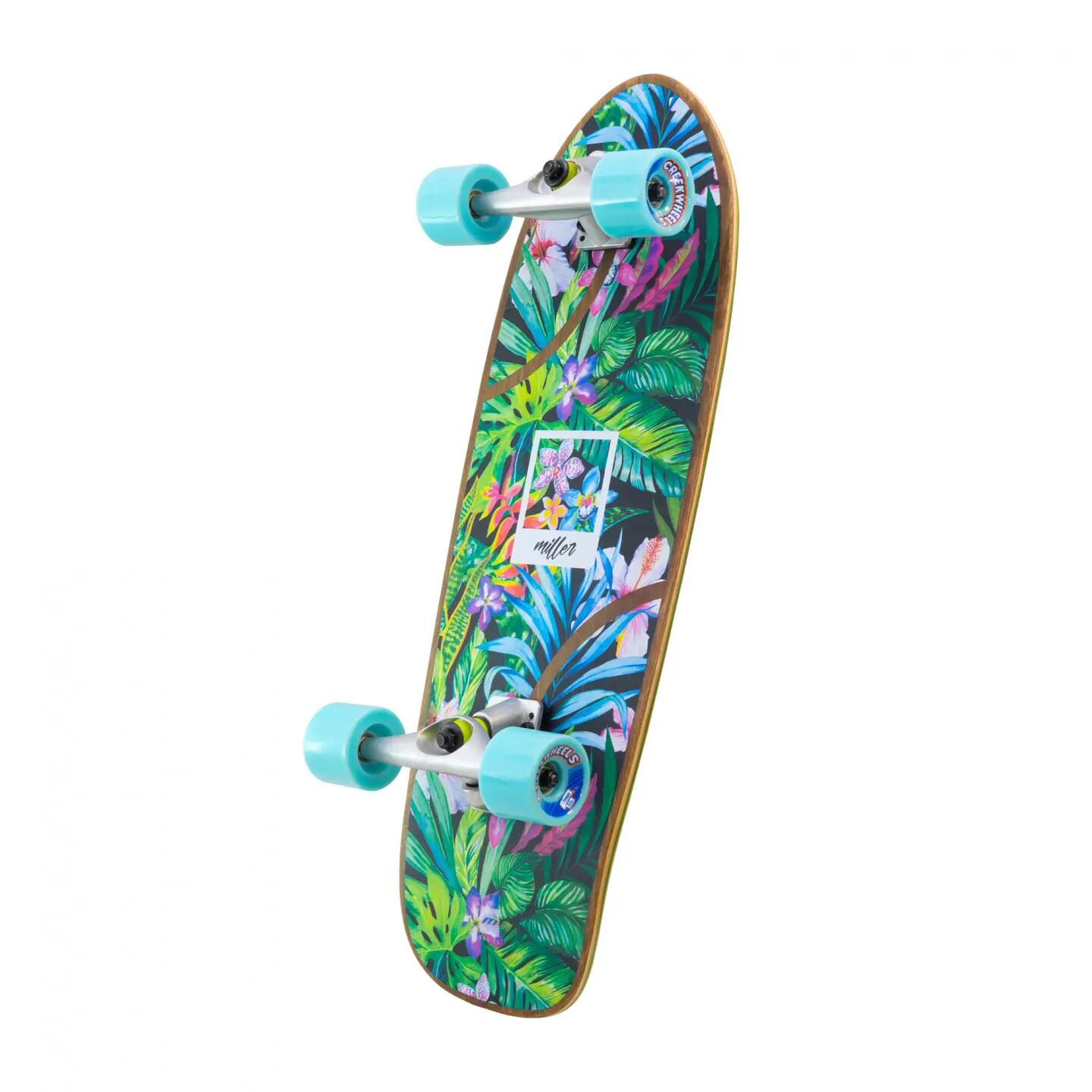 Surfskate Erwachsene 30" x 9,89" XRKP2-Achse – Miller Paradise 6/7