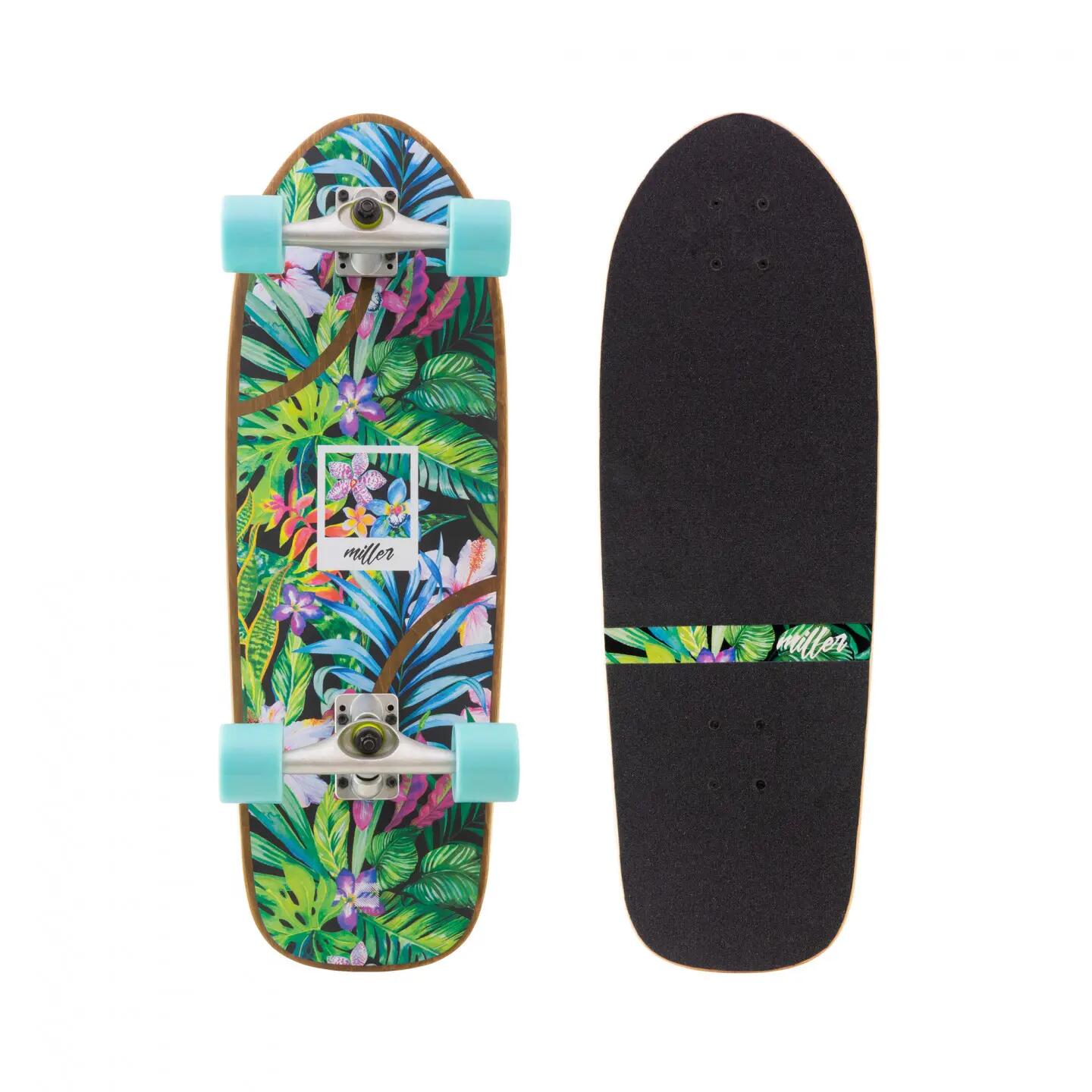 Surfskate Erwachsene 30" x 9,89" XRKP2-Achse – Miller Paradise 3/7