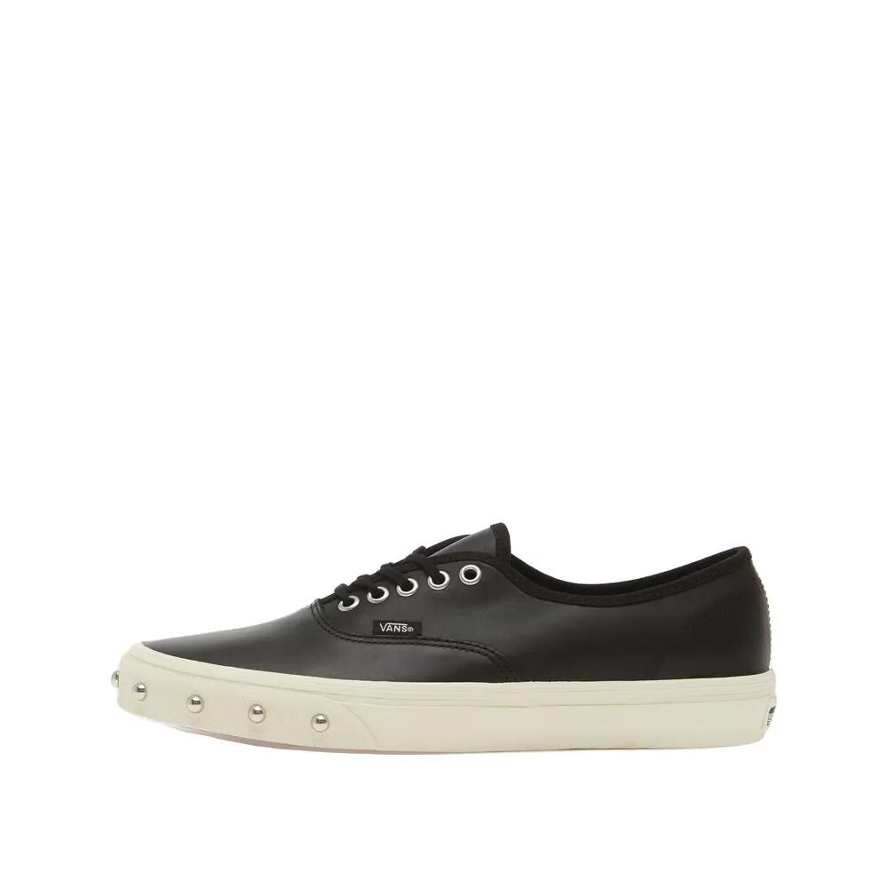 Zapatos Vans Authentic de Cuero Negro 6/6