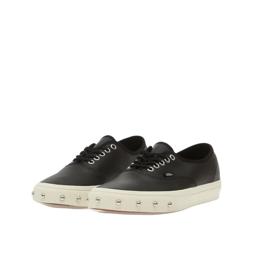 Zapatos Vans Authentic de Cuero Negro 5/6