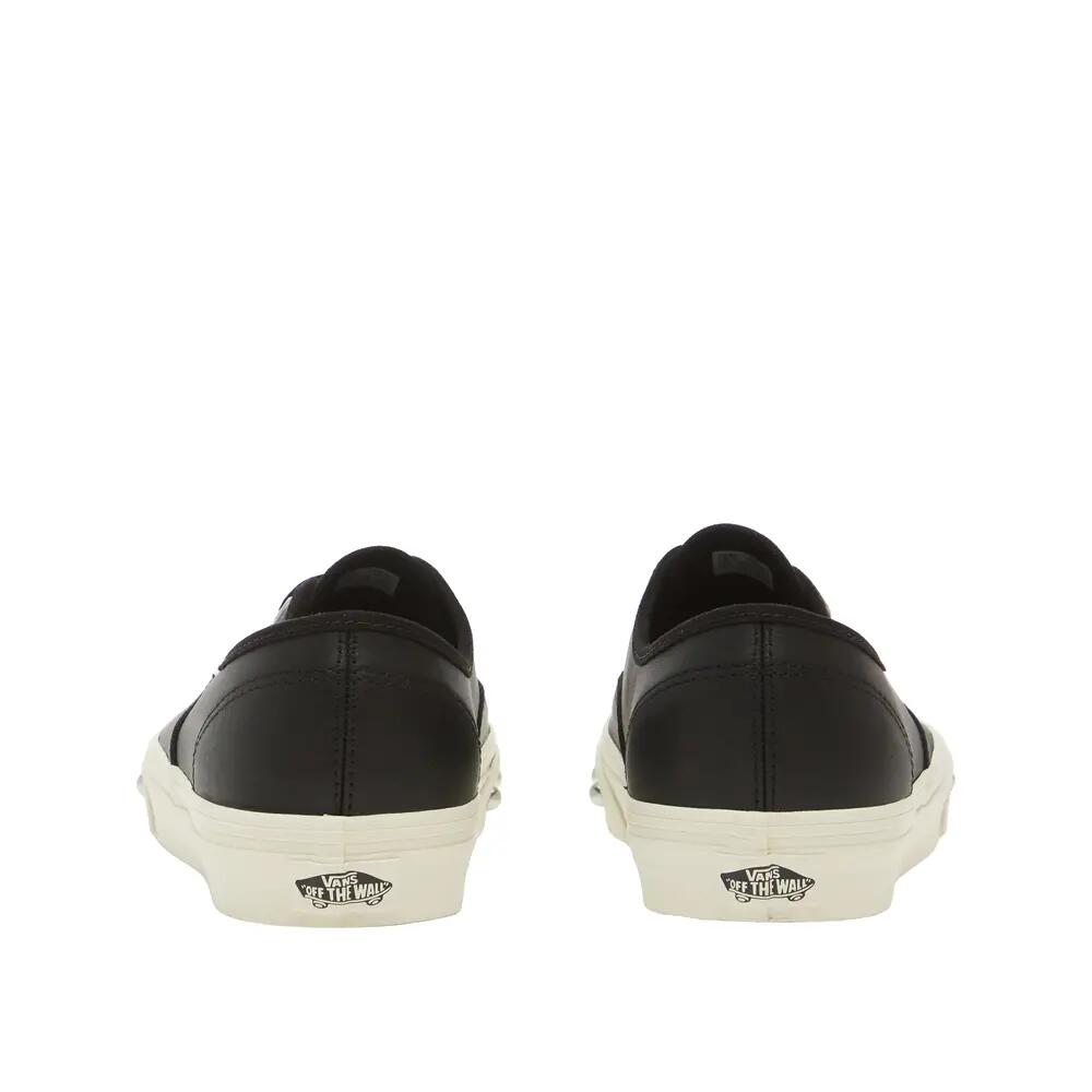 Zapatos Vans Authentic de Cuero Negro 4/6