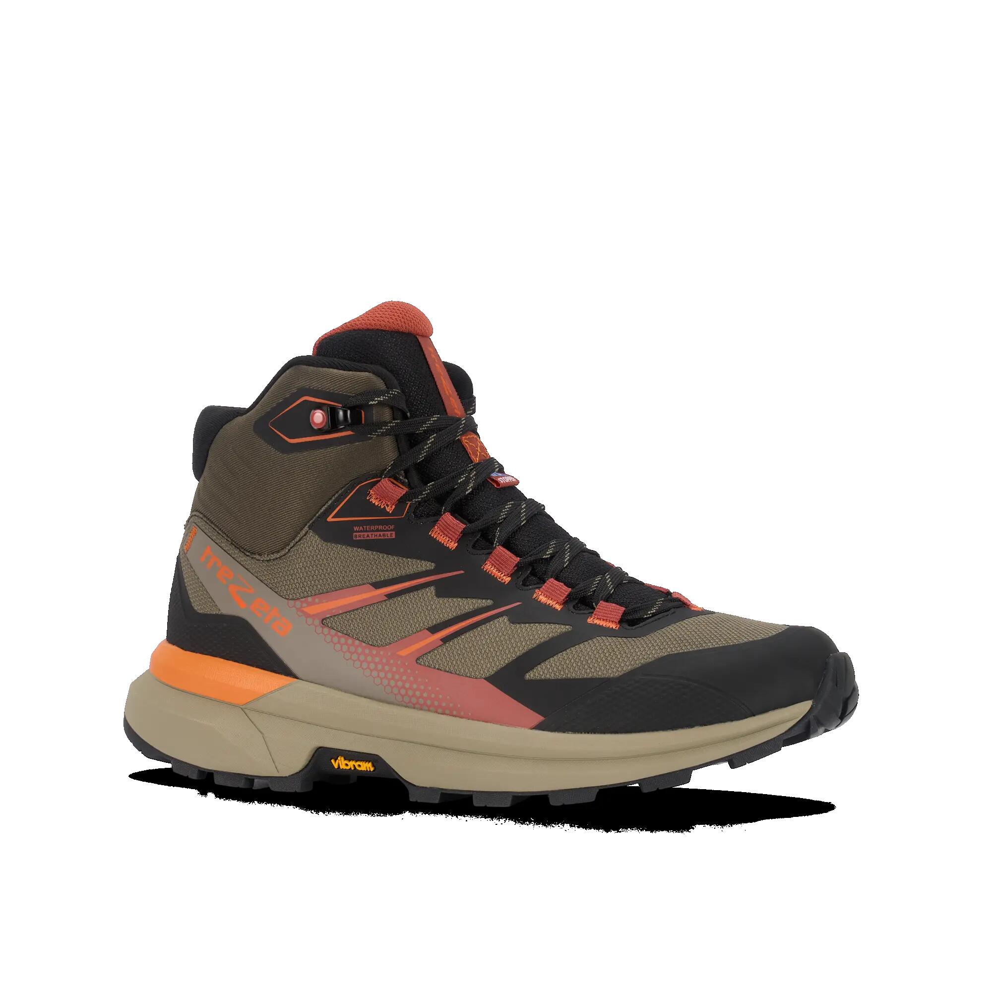 Scarpe Trekking Uomo RAVIK MID WP OLIVE RUST 3/5