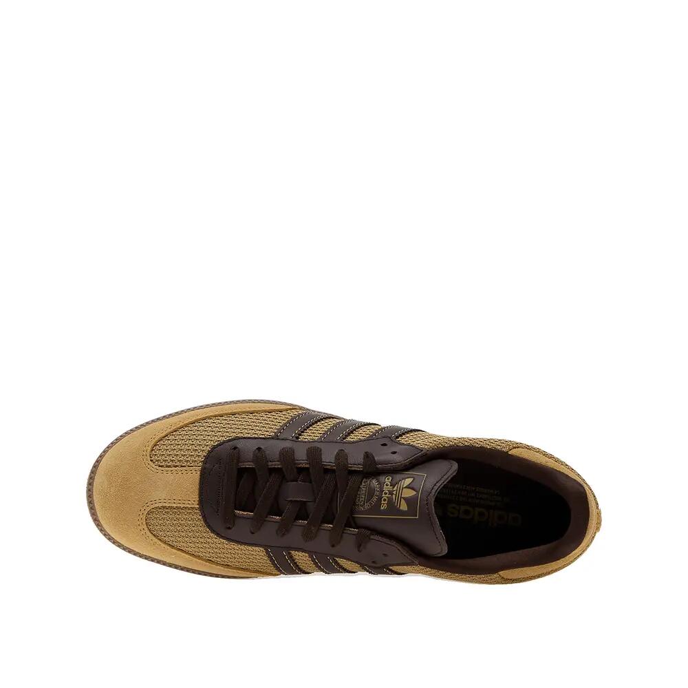 Zapatos adidas Samba OG Beige dorado/Marrón oscuro 3/6