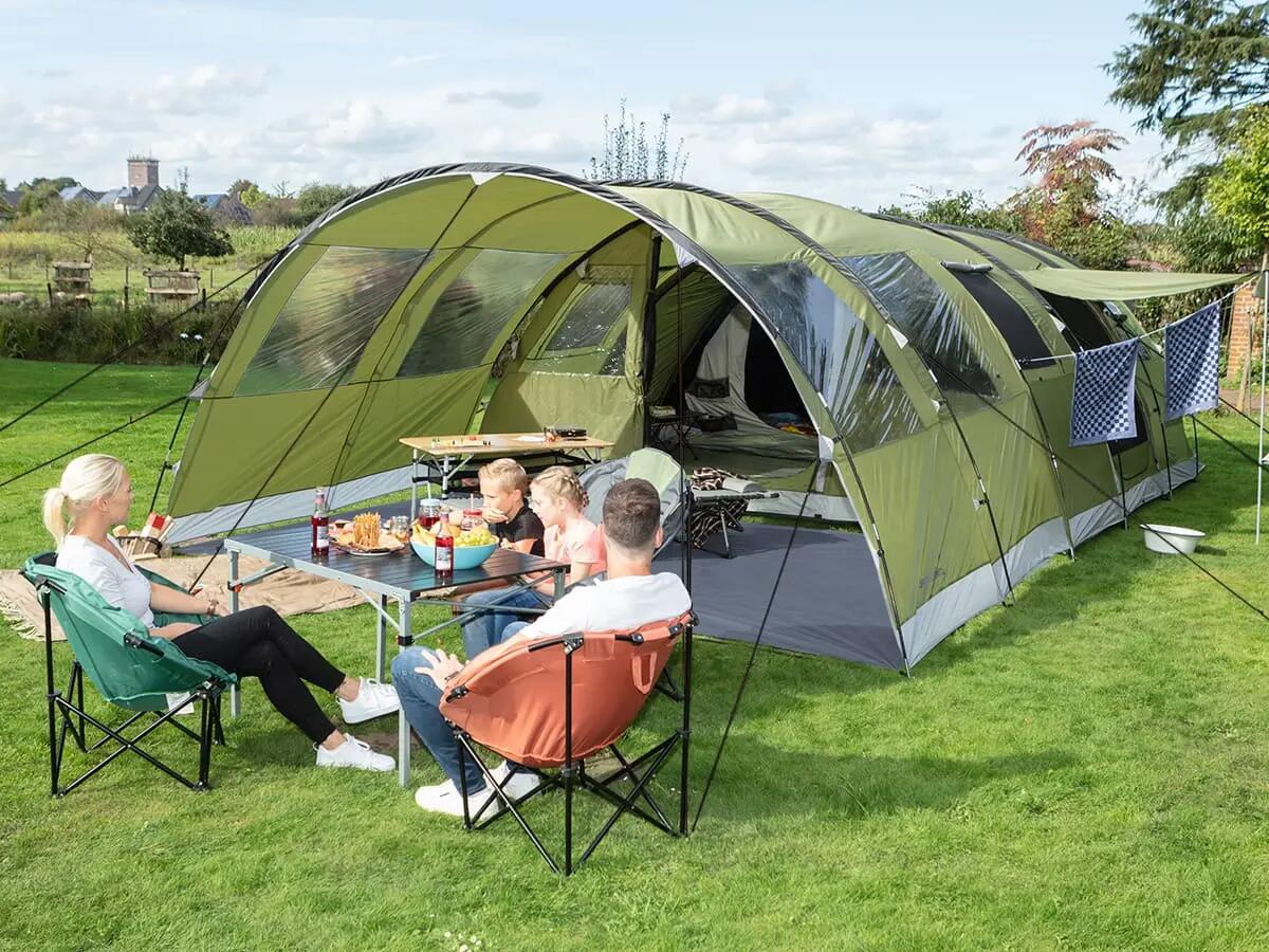 Gebraucht - Vorzelt für Tunnelzelt Gotland 5 Protect - Canopy für Zelt 3/15
