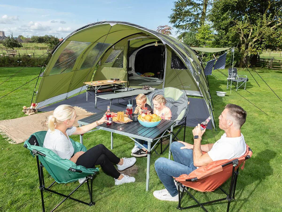 Gebraucht - Vorzelt für Tunnelzelt Gotland 5 Protect - Canopy für Zelt 11/15