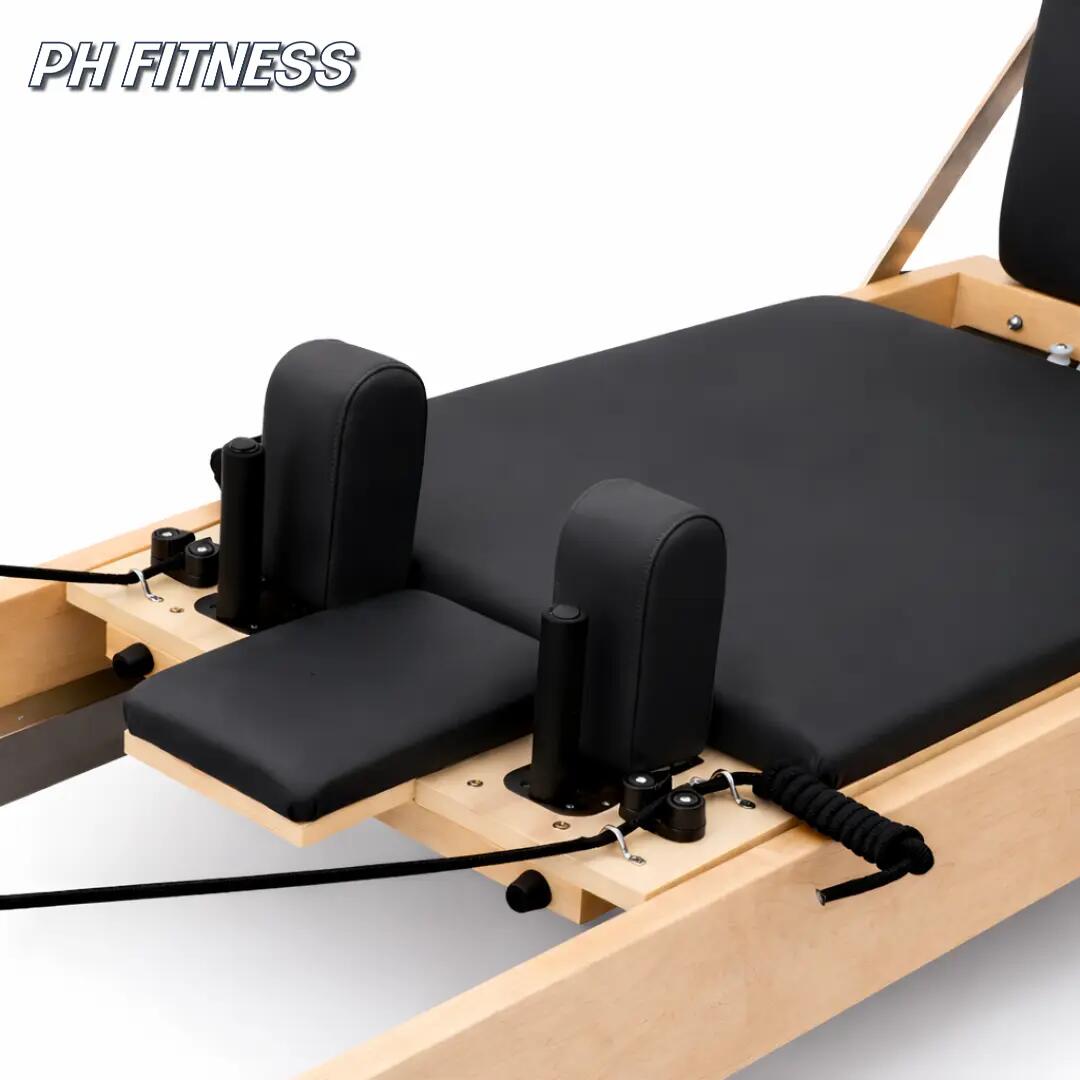 Reformer Pilates em madeira com caixa e 6 molas 8/9