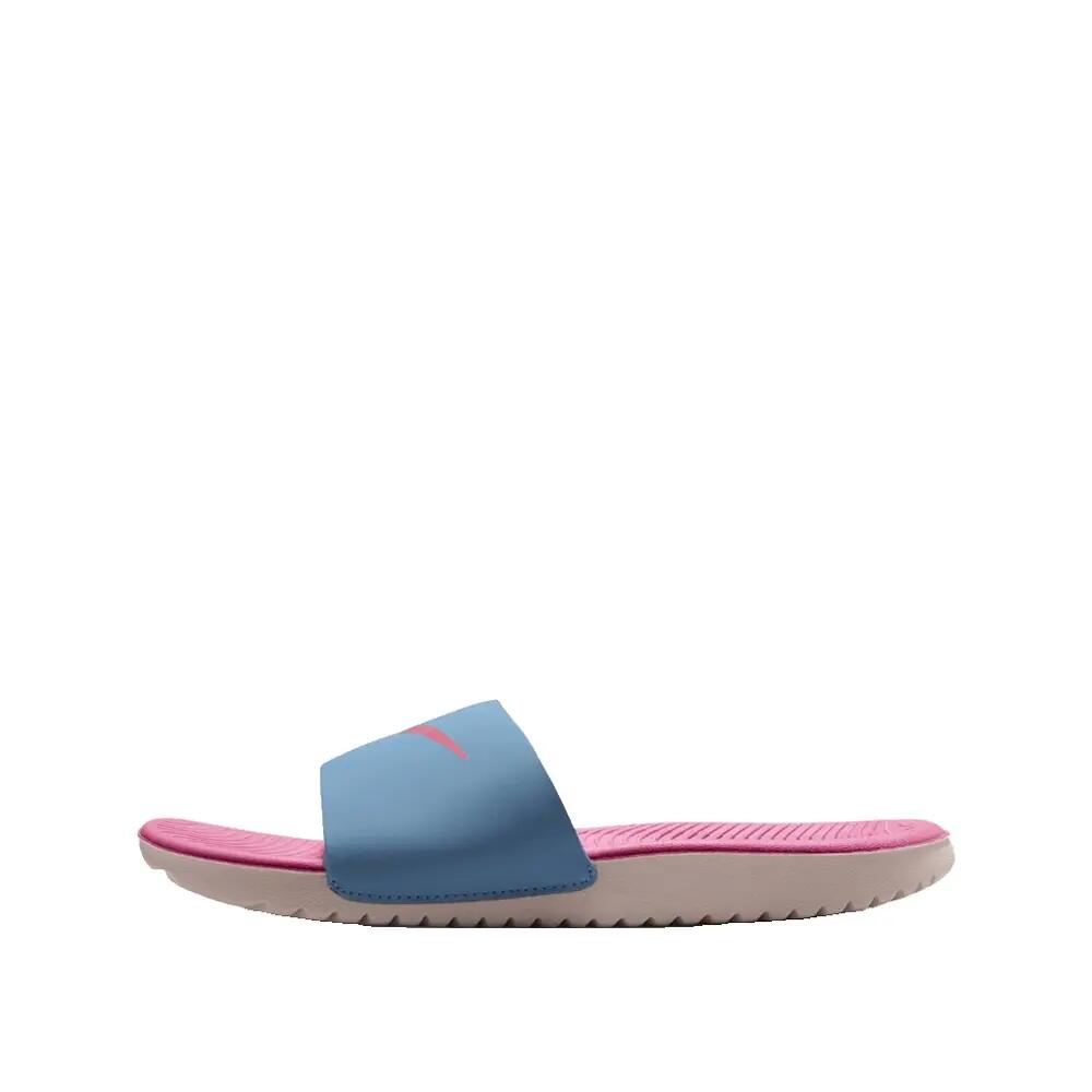Tongs Nike Kawa Azul de trabalho/Peony-Chalk 3/6