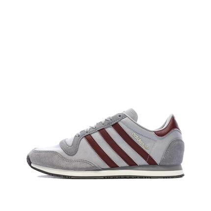 Zapatillas adidas Galaxy Unisex Gris/Borgoña