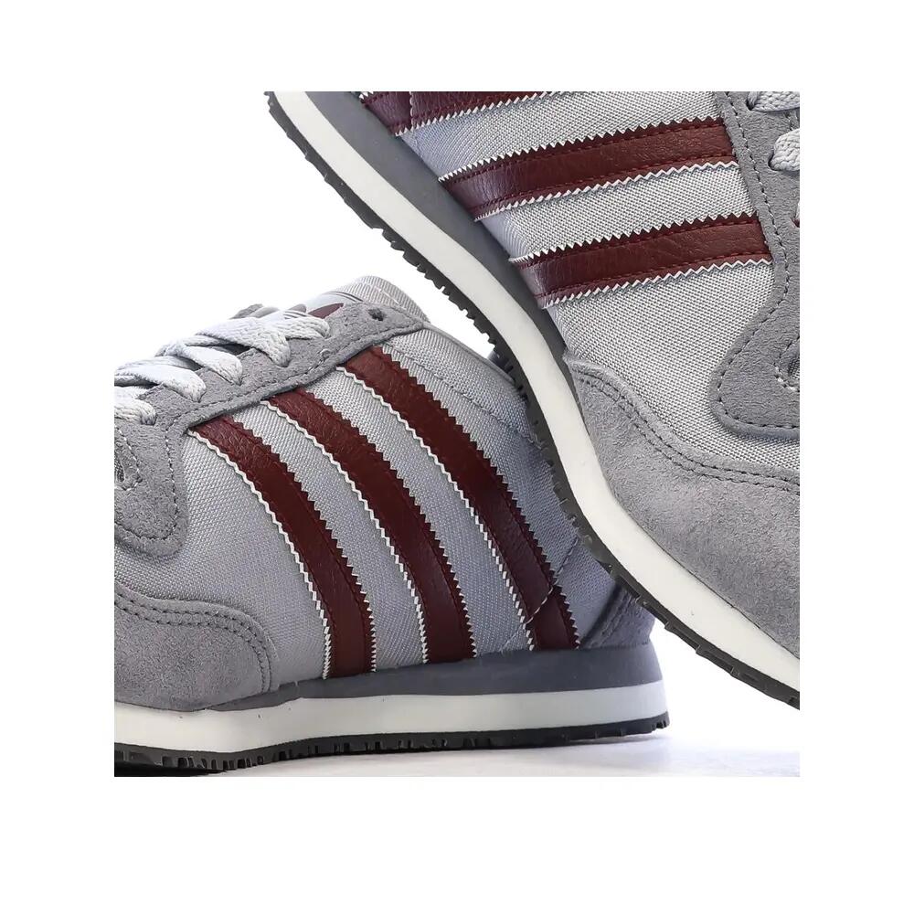 Zapatillas adidas Galaxy Unisex Gris/Borgoña 8/8