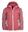 Veste polaire hybride Skabu enfants vieux rose/blanc