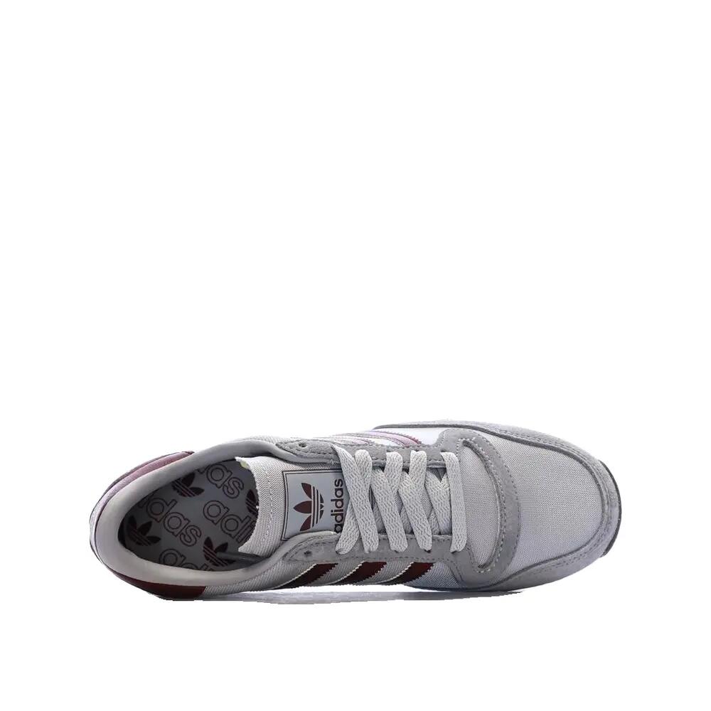 Zapatillas adidas Galaxy Unisex Gris/Borgoña 5/8