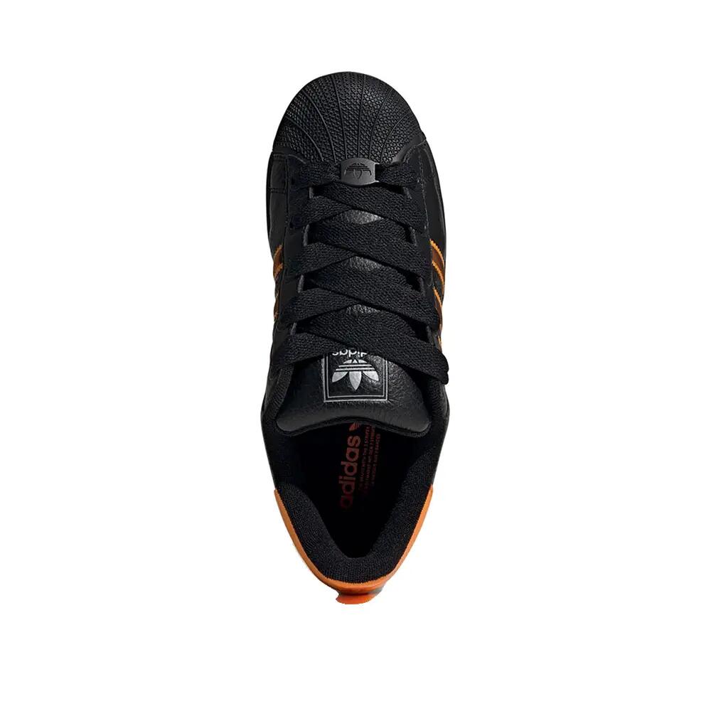 Chaussures adidas Superstar II Femme Noir/Orange 5/6