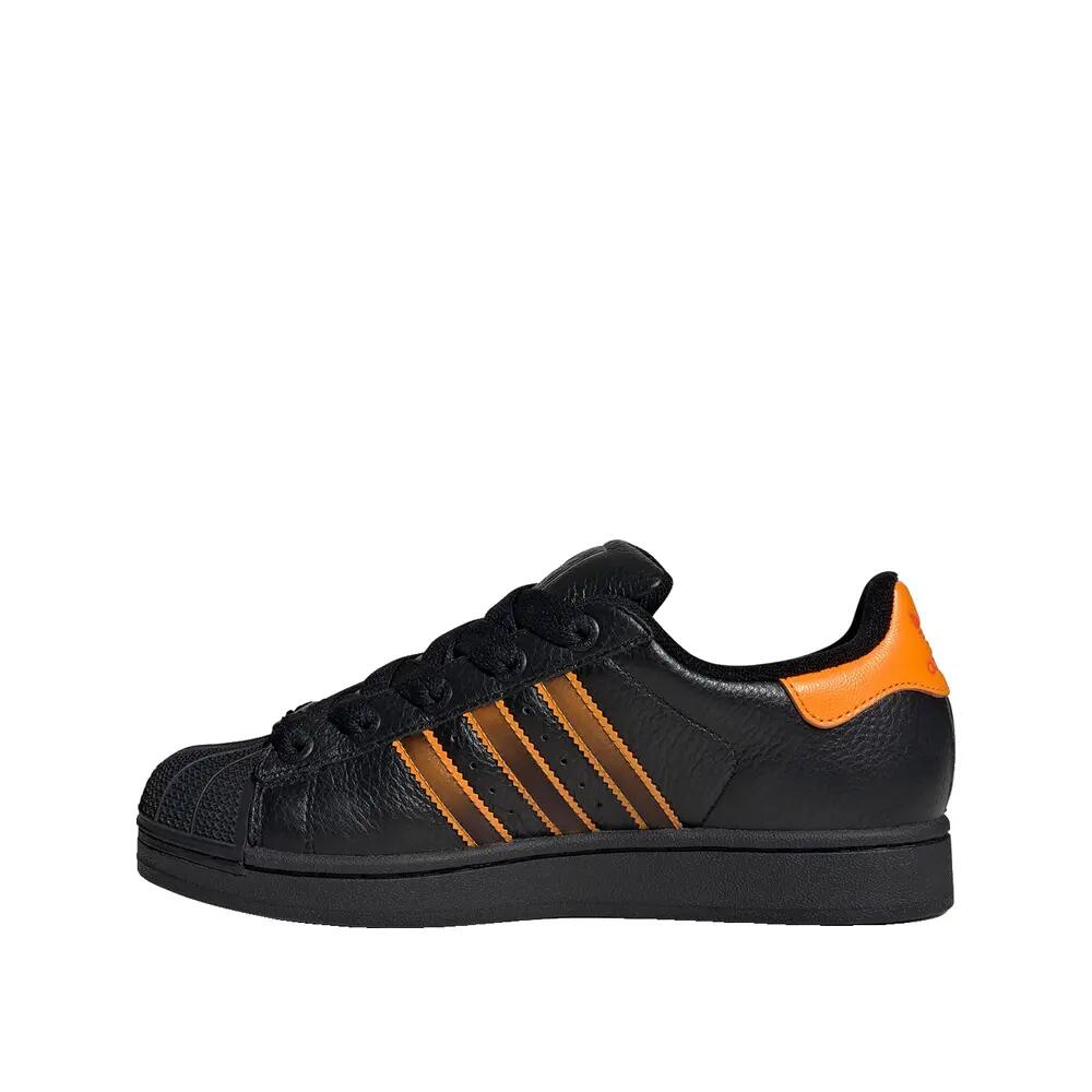 Chaussures adidas Superstar II Femme Noir/Orange 2/6