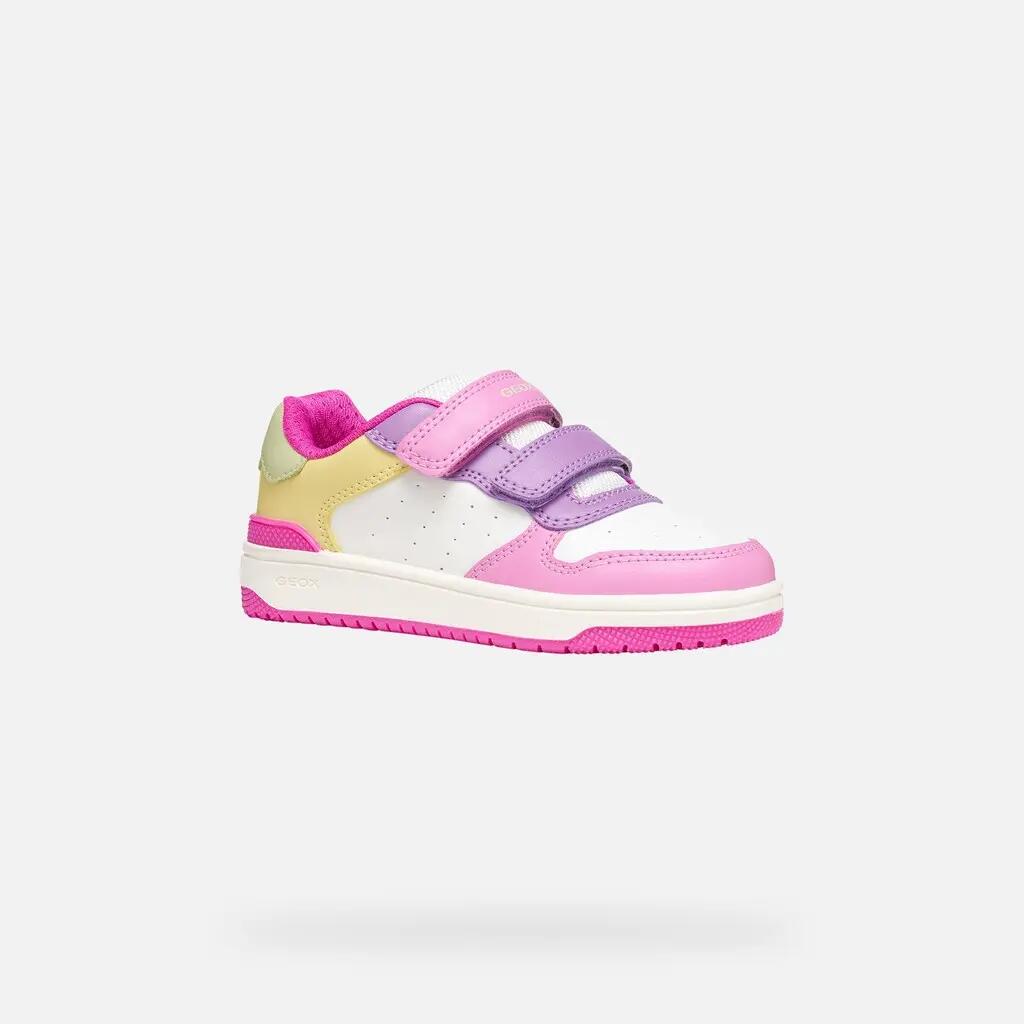 Baskets Fille WASHIBA GIRL Rose Foncé/Multicolore 3/7