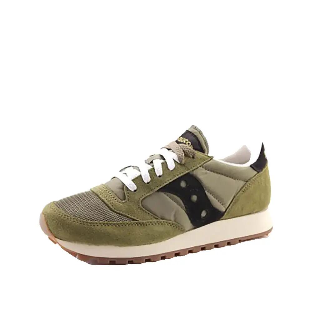 Scarpe Saucony Jazz Original Vintage Oliva/Nero 3/4