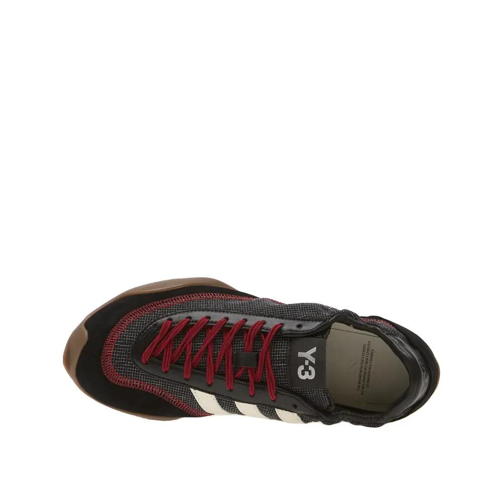 Scarpe Y-3 Tokyo Warped Nero/Bordeaux Attivo 3/6