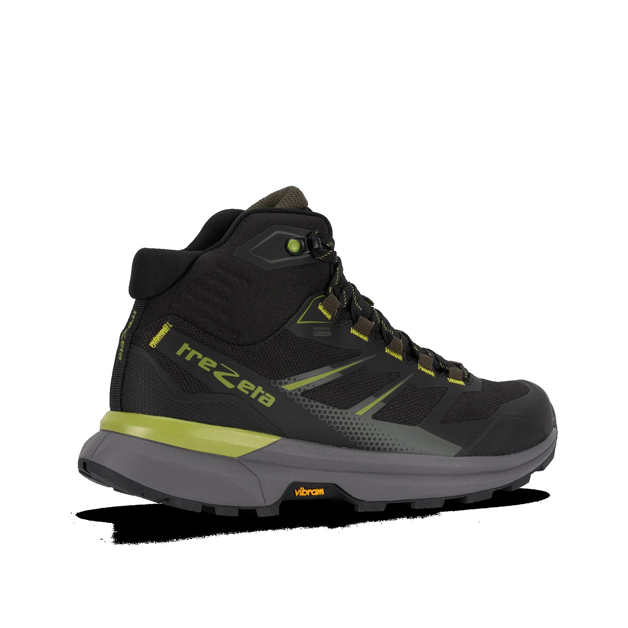 Scarpe Trekking Uomo RAVIK MID WP BLACK LIME 5/5