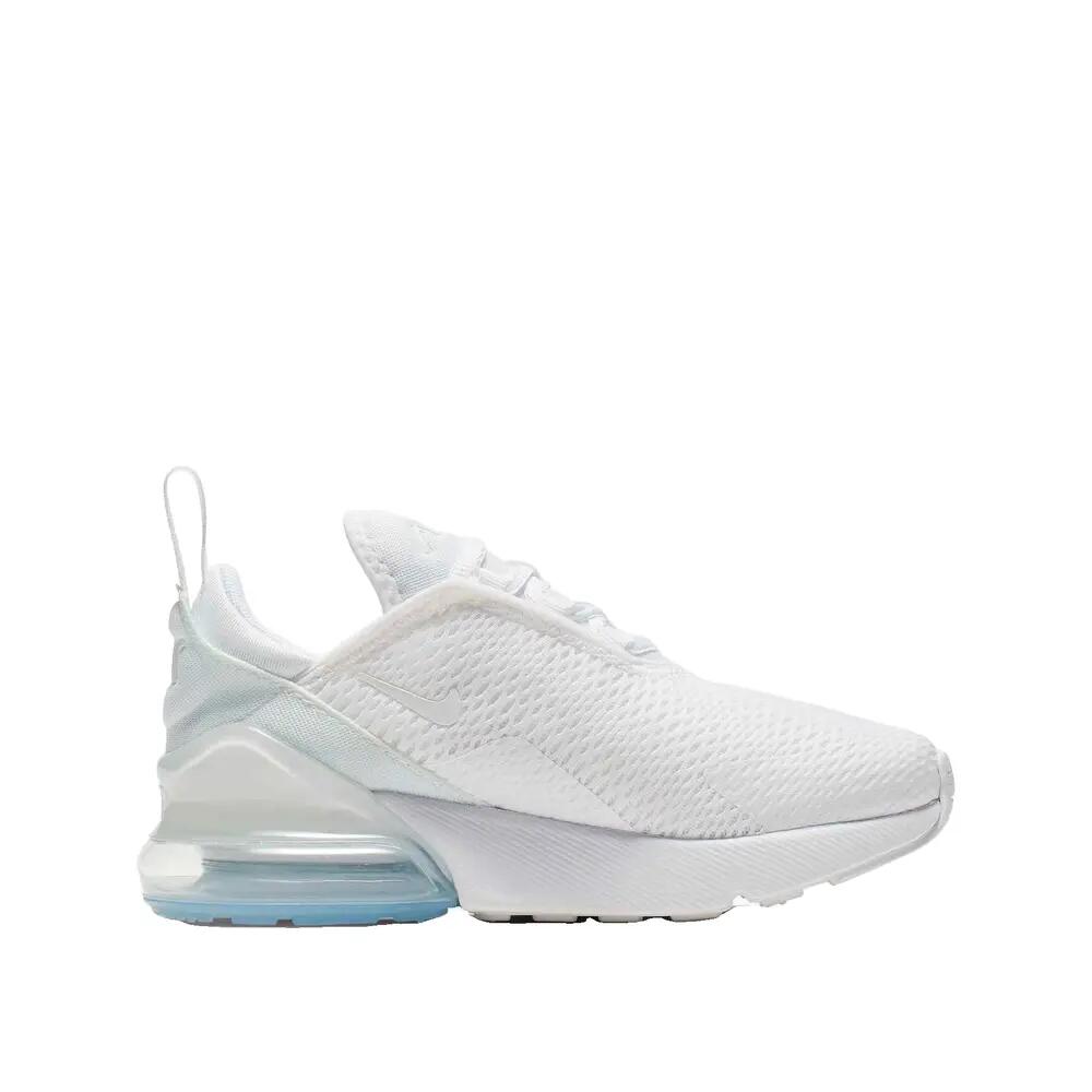 Zapatillas Nike Air Max 270 Blancas/Métalizadas Plateadas 5/6