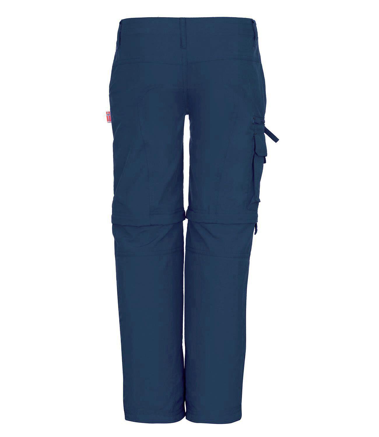 Kinder Zip-Off Hose Oppland Atmungsaktiv Mystik Blau 2/3