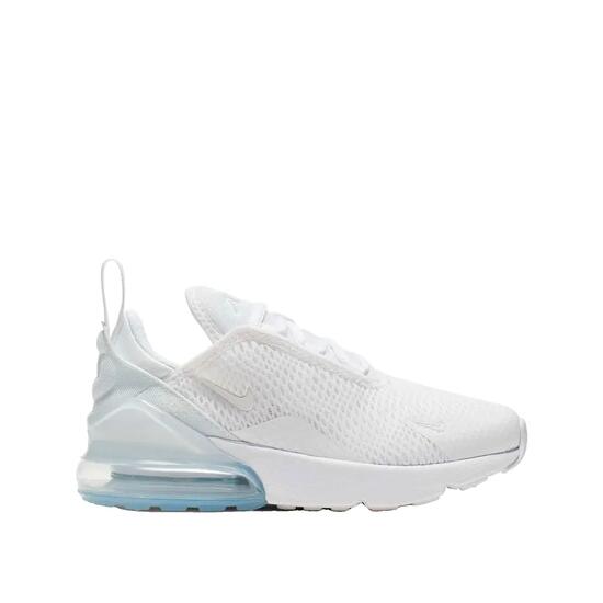 Zapatillas Nike Air Max 270 Blancas/Métalizadas Plateadas
