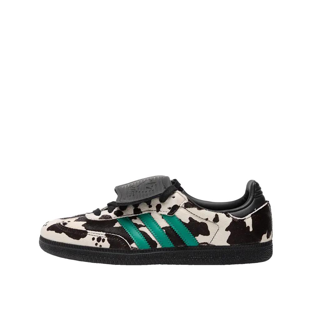 Zapatos Adidas Samba LT Cow Print Negro/Blanco/Verde Collegiate 6/6