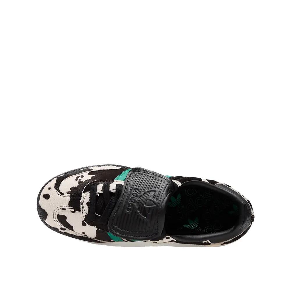 Zapatos Adidas Samba LT Cow Print Negro/Blanco/Verde Collegiate 3/6