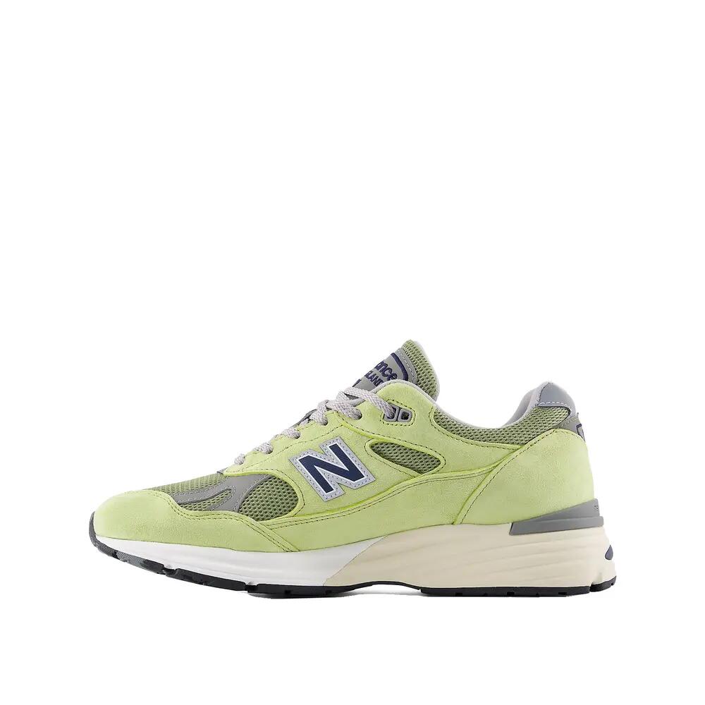 Zapatillas New Balance 991 Verde Banano/Espuma/Luna 3/6