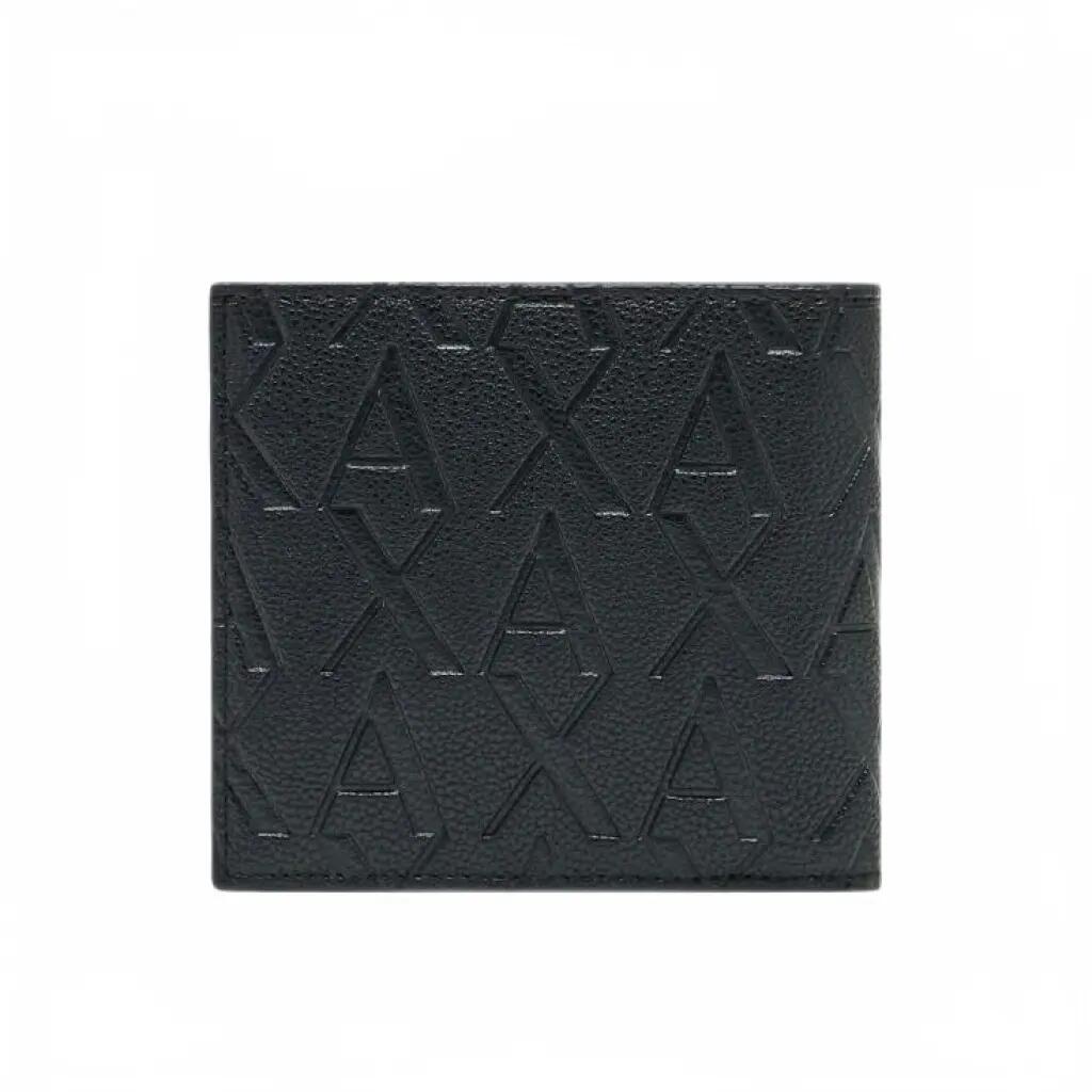 Carteira Armani Exchange Modelo Xm000167 Af1213 Wallet Cor Preto 4/5