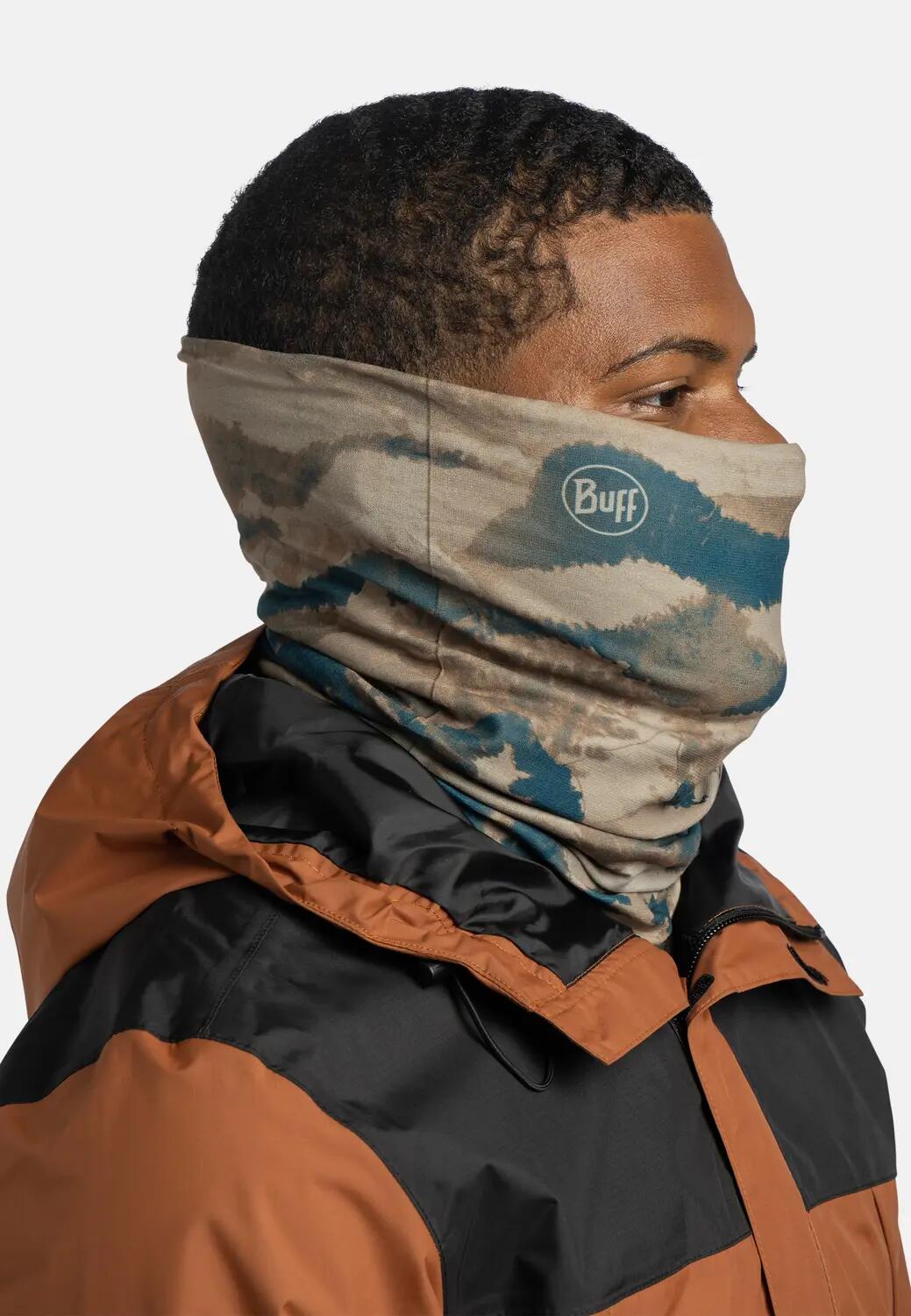 Chusta wielofunkcyjna Buff Reversible Polar - byres olive green 6/7