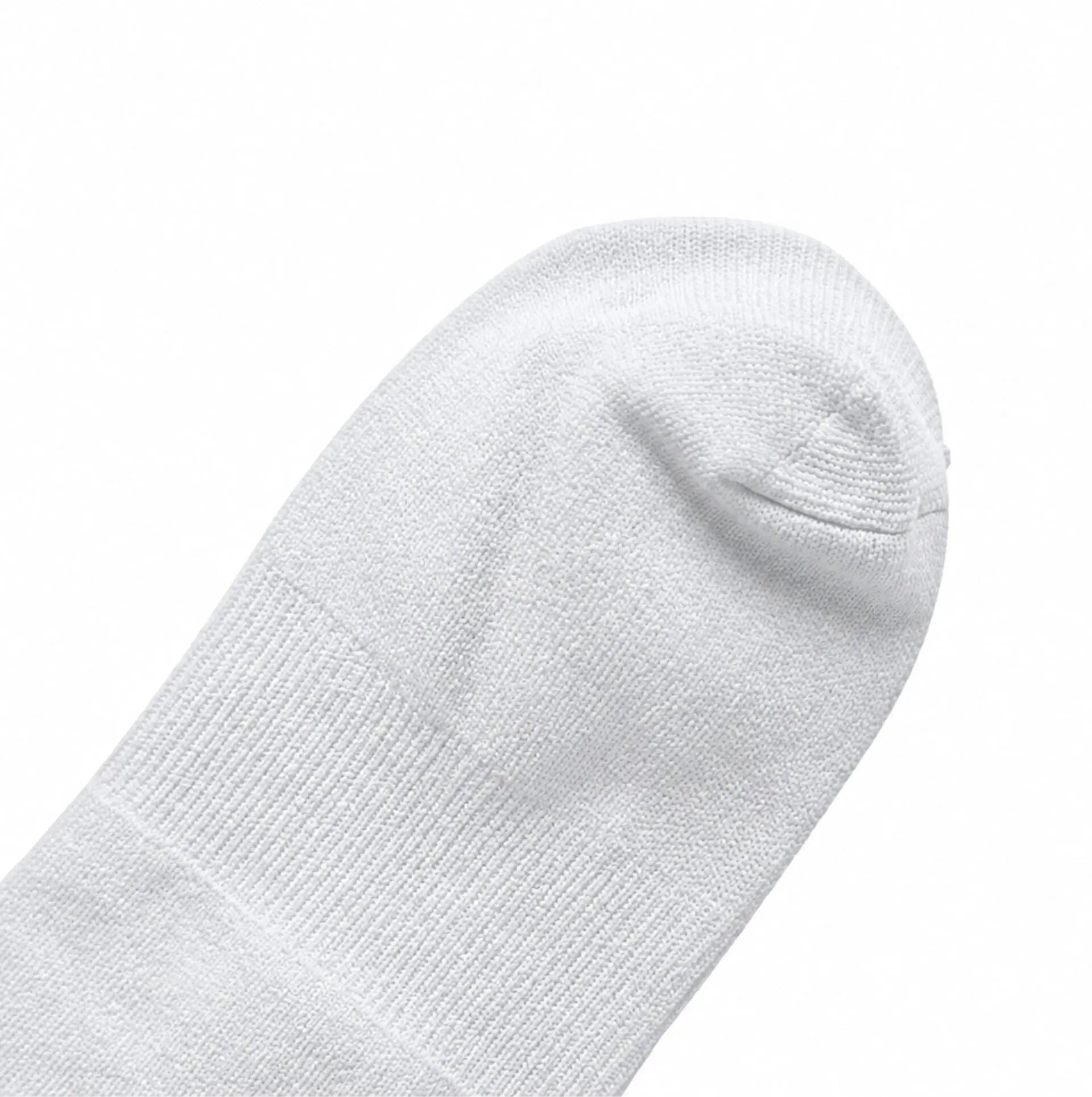 Chaussettes de cyclisme respirantes et antidérapantes - Blanc 5/5