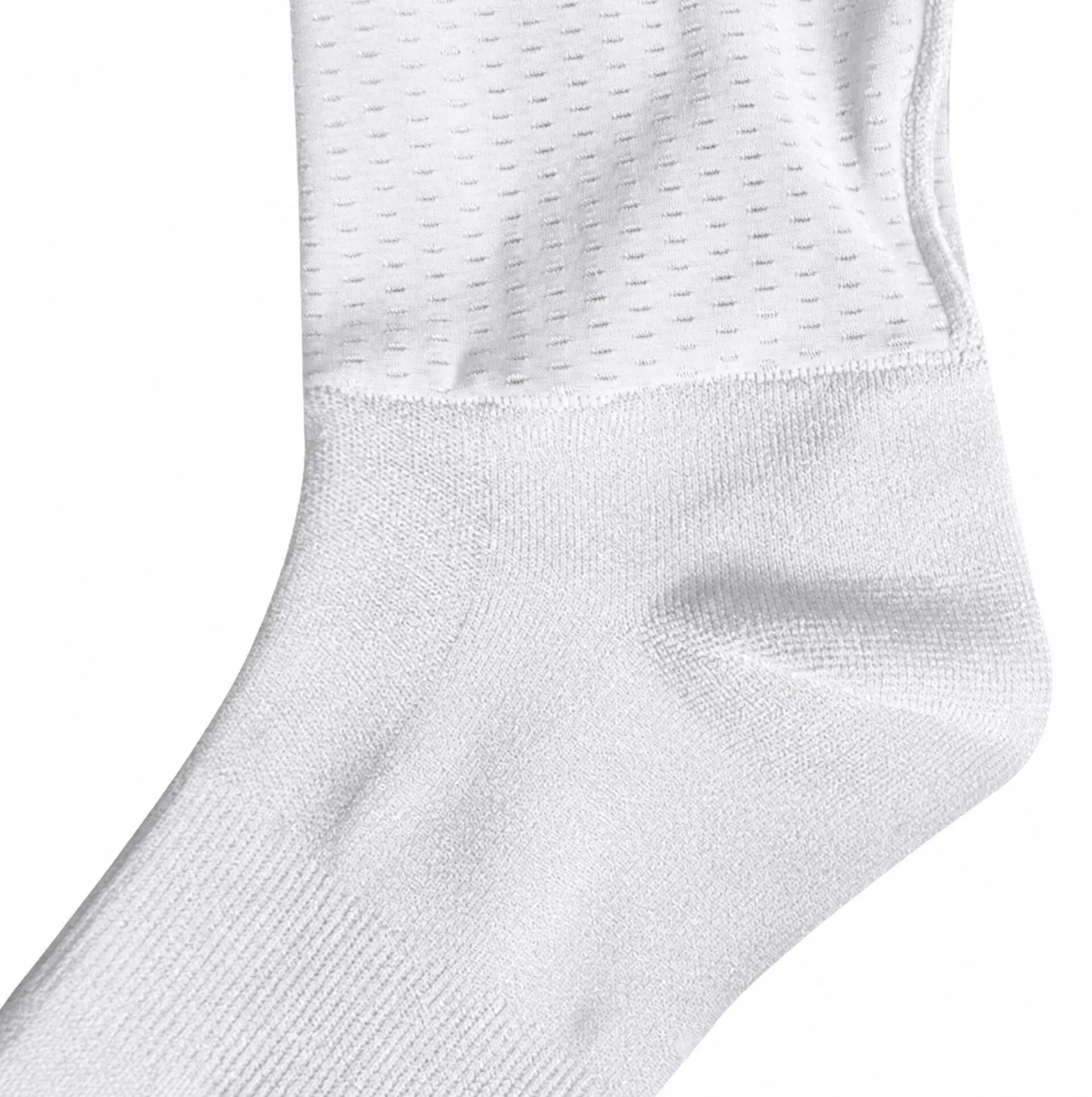 Chaussettes de cyclisme respirantes et antidérapantes - Blanc 2/5