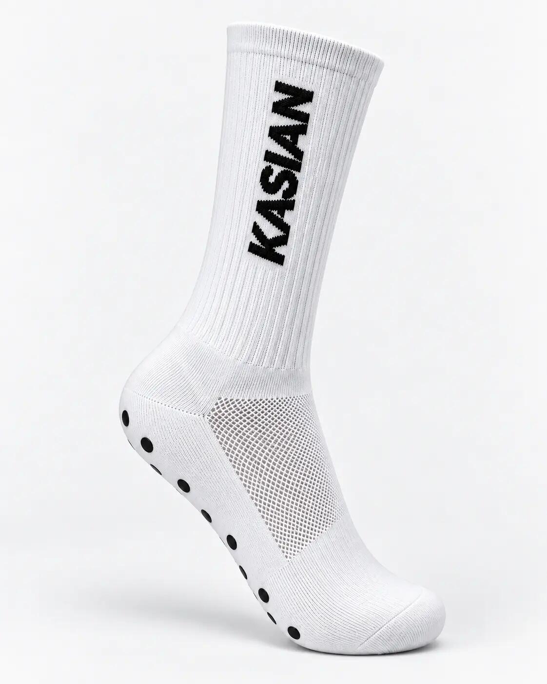 Calcetines antideslizantes unisex fútbol, pádel y tenis Grip Control pack 3 3/7