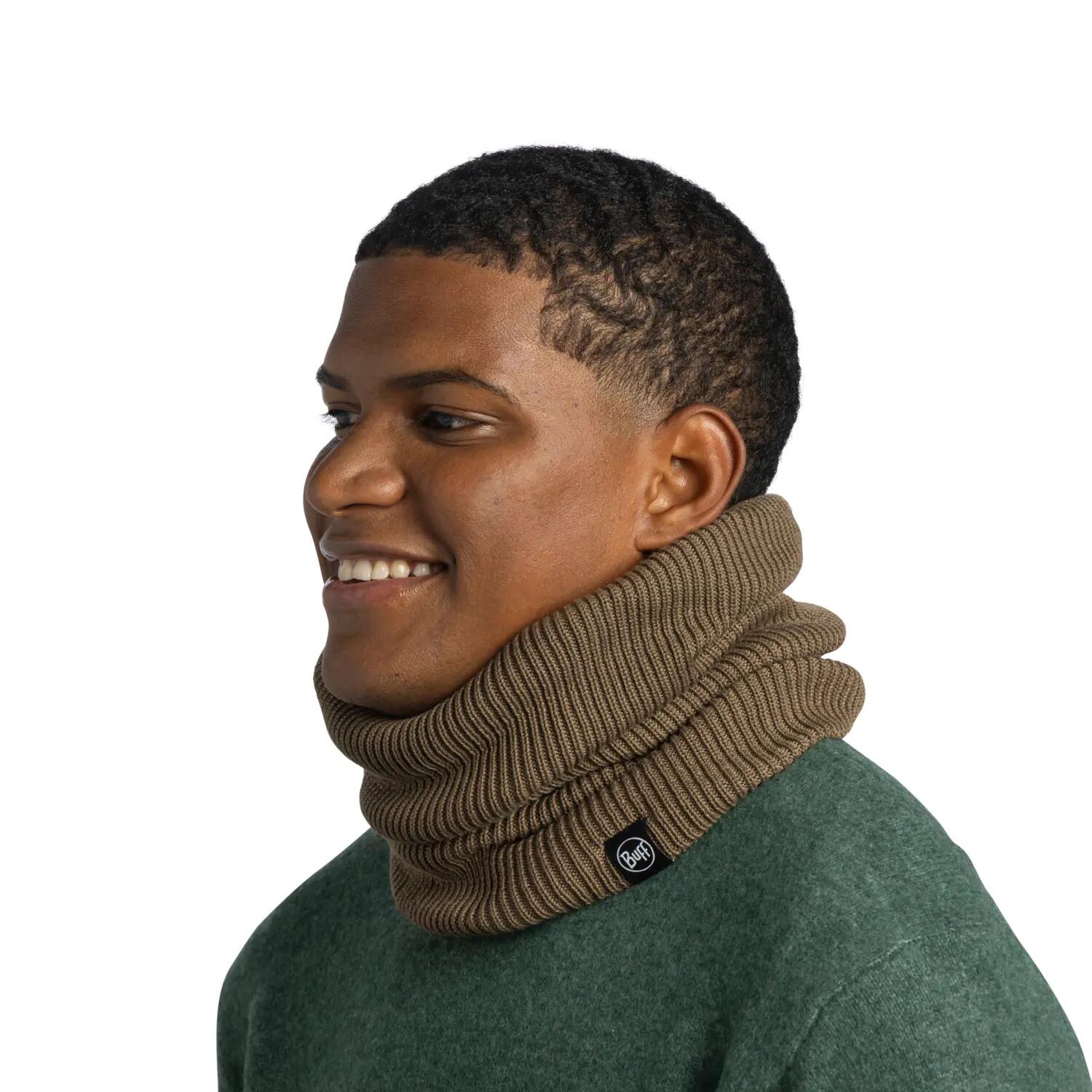 Cache-cou tricoté & Fleece Unisex Buff Vert TAILLE UNIQUE 6/7