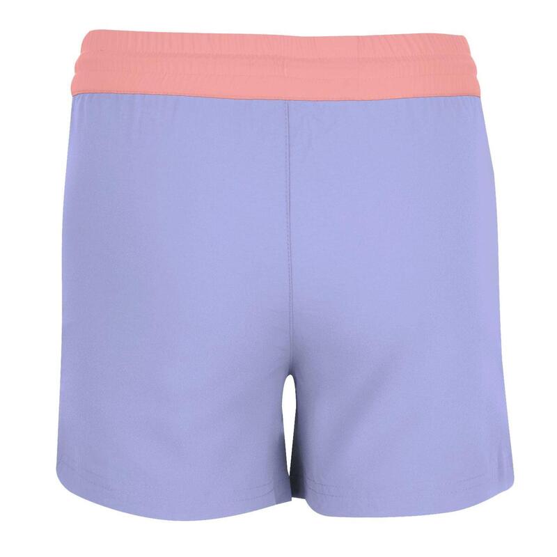Short enfant Arendal violet/abricot