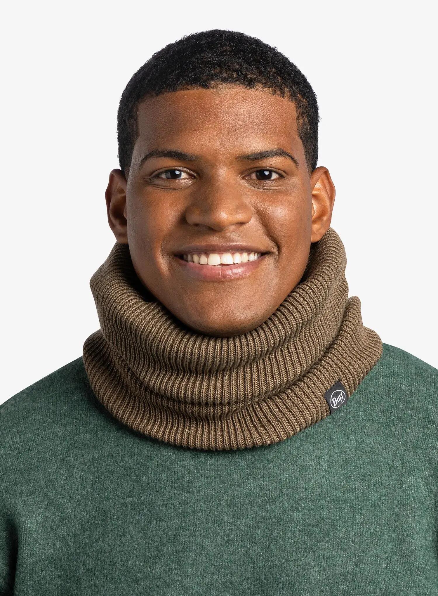 Cache-cou tricoté & Fleece Unisex Buff Vert TAILLE UNIQUE 3/7