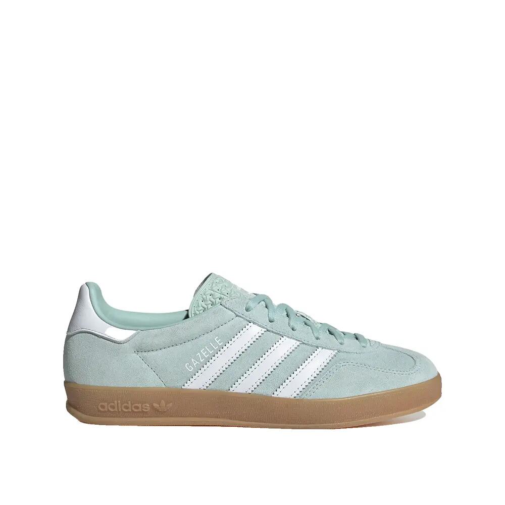 Scarpe adidas Gazelle Indoor W Verde/Bianco 7/10