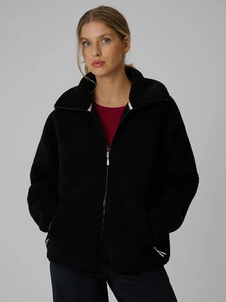 Polar sherpa loose ze stójką damski 4F 4FWAW26TFLEF463
