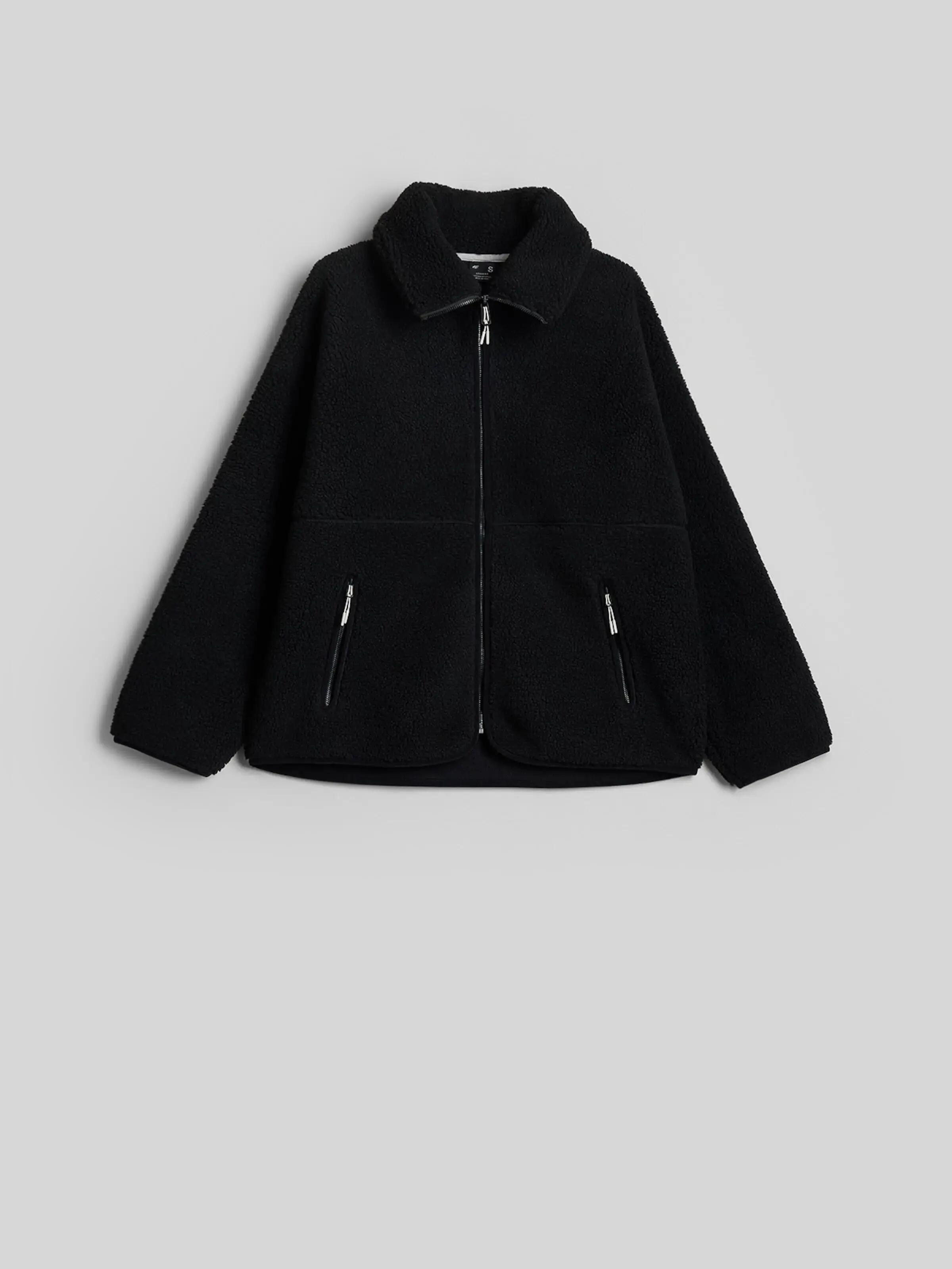 Polar sherpa loose ze stójką damski 4F 4FWAW26TFLEF463 7/7