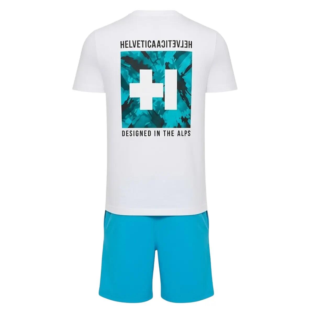 Completo T-shirt e Short Uomo Helvetica 40 YUCATAN 2/4