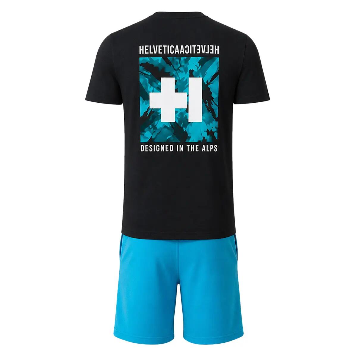Completo T-shirt e Short Uomo Helvetica 40 YUCATAN 2/4