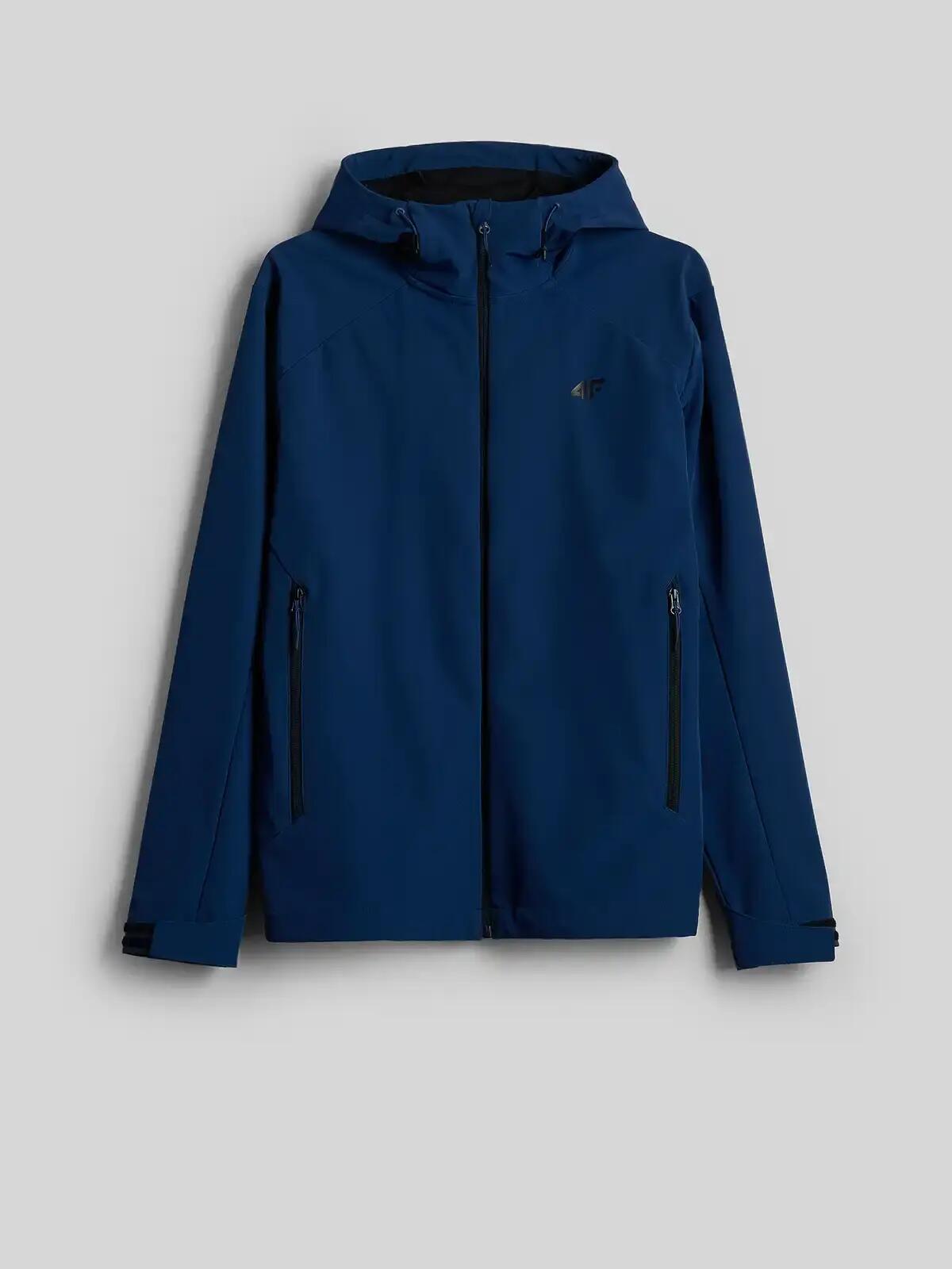 Kurtka typu softshell z kapturem męska 4F 4FWAW26TSOFM608 5/6