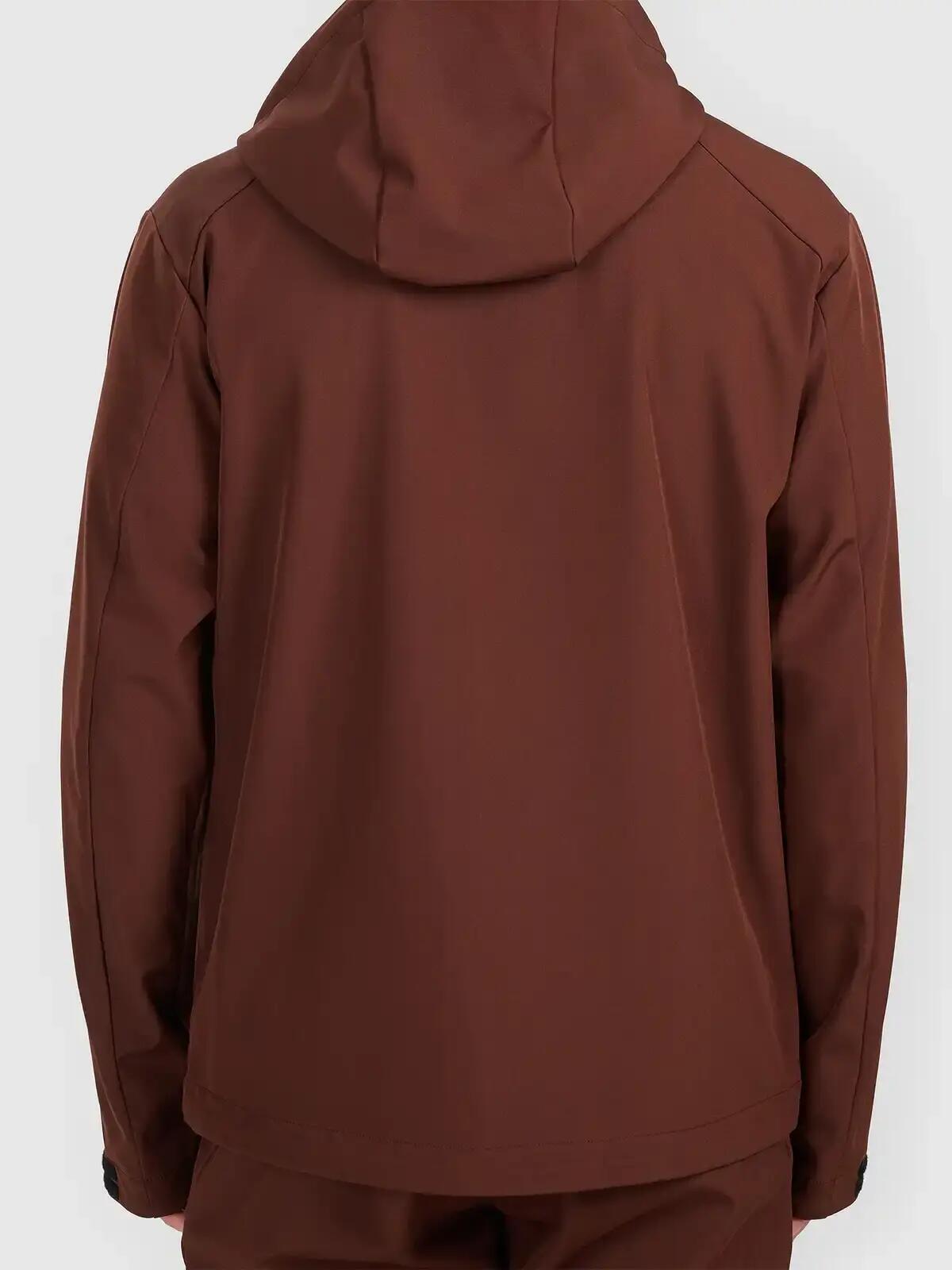 Kurtka typu softshell z kapturem męska 4F 4FWAW26TSOFM608 7/7