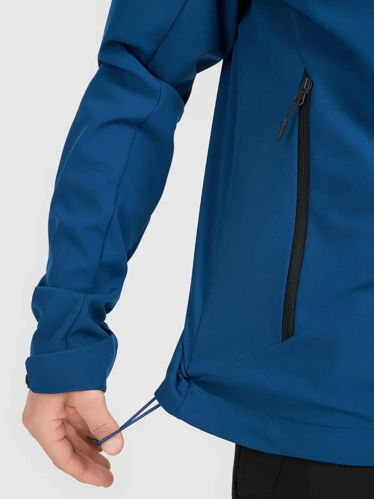 Kurtka typu softshell z kapturem męska 4F 4FWAW26TSOFM608 3/6