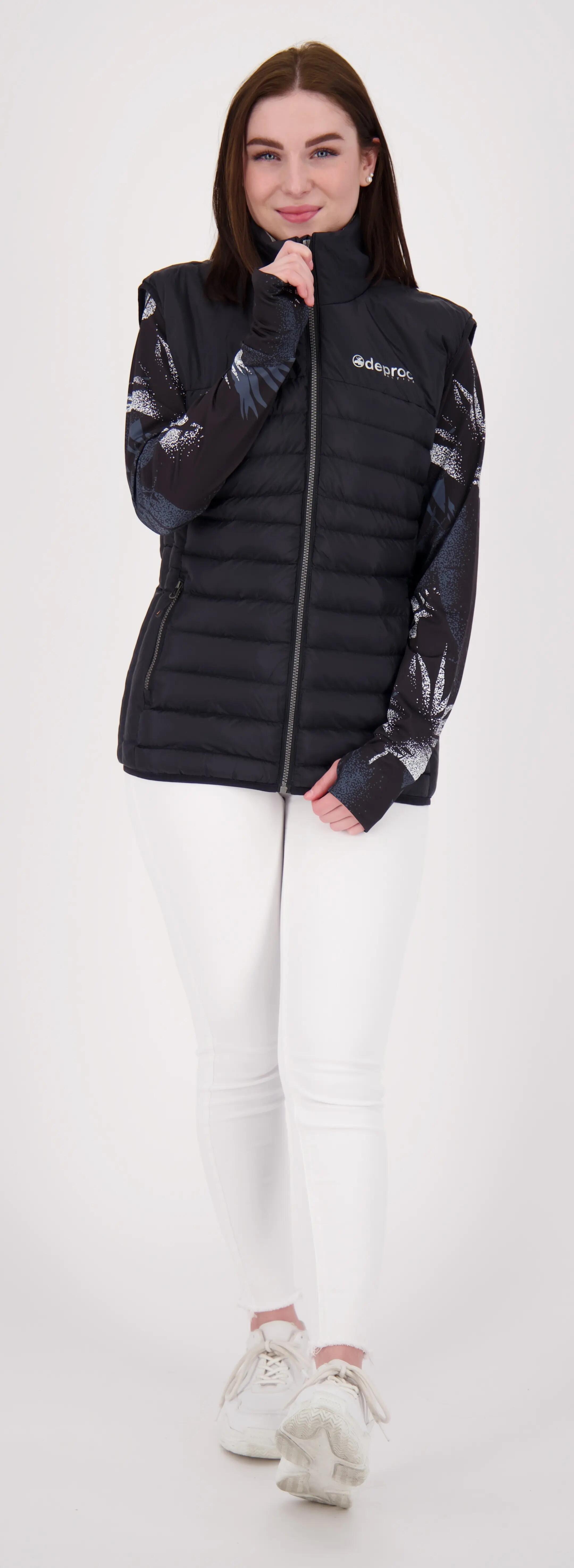 Damen - Wandern - Steppweste - leicht, winddicht, Kapuze - GILMOUR II VEST 4/4