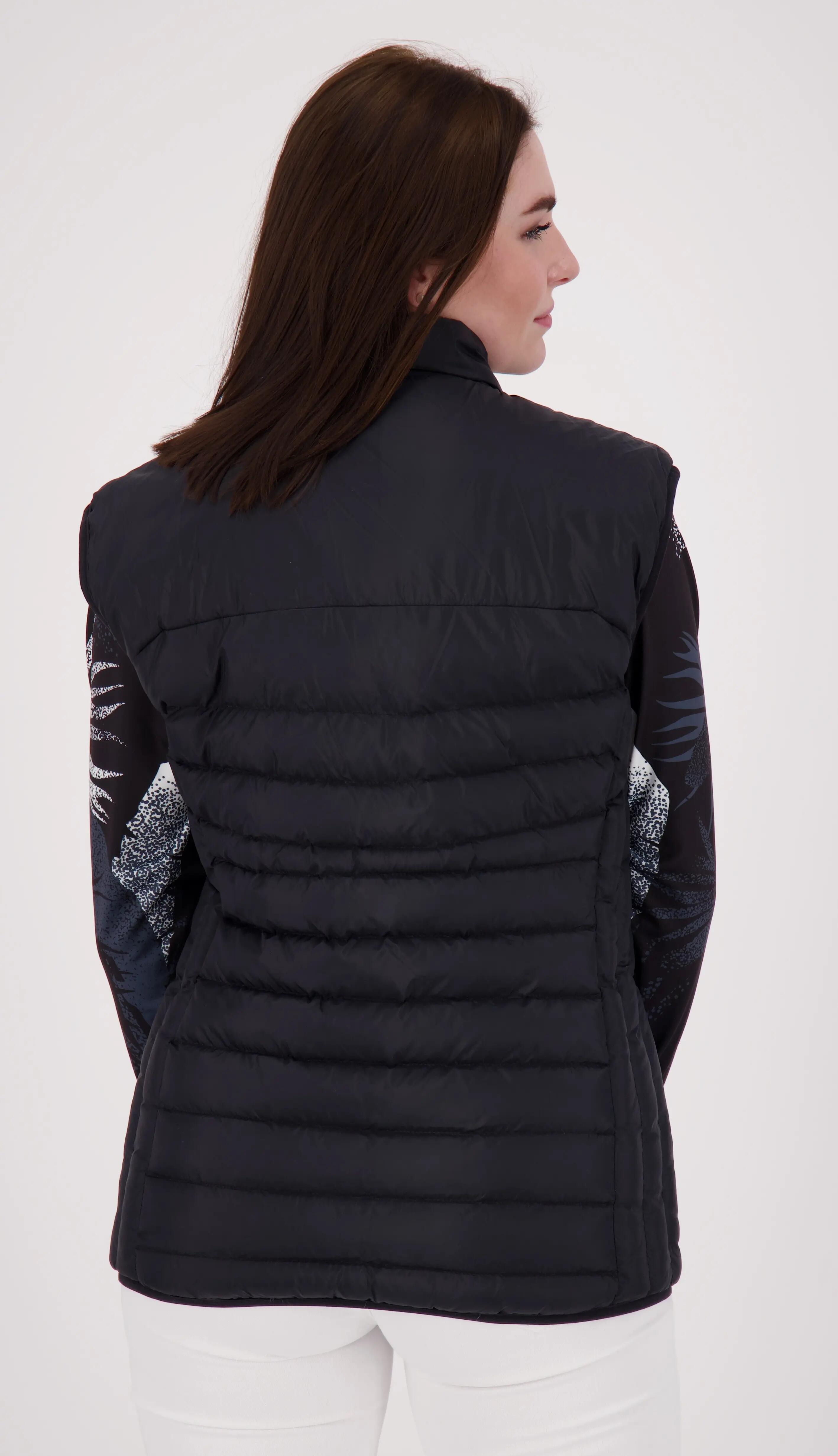 Damen - Wandern - Steppweste - leicht, winddicht, Kapuze - GILMOUR II VEST 3/4