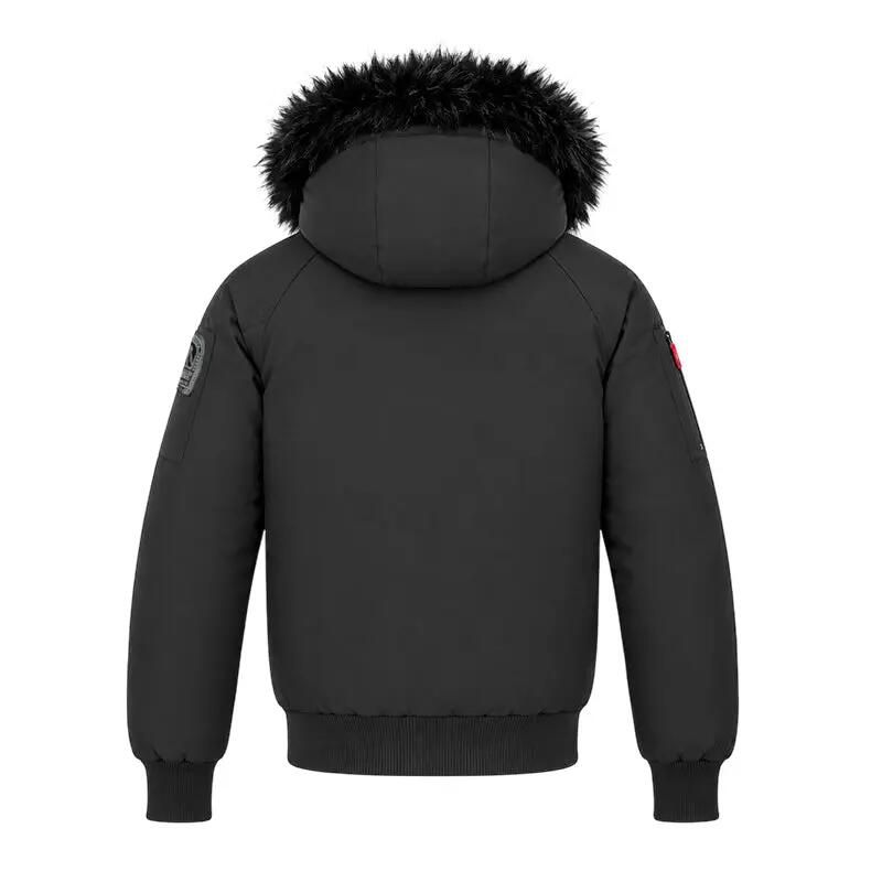 Chaqueta PEGA ONE Helvetica Hombre, Capucha con Pelo Sintético y Pasamontañas 2/7