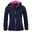 Filles Veste Softshell Trollfjord Imperméable Bleu marine / Magenta